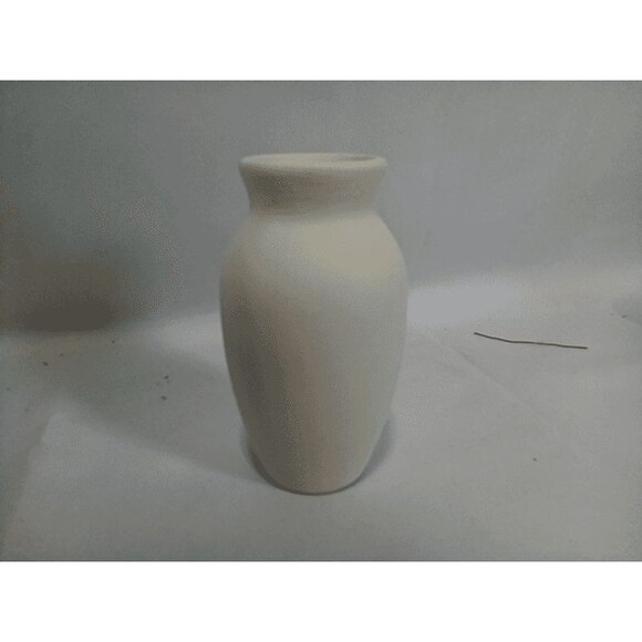 12 Pack - BISQUE IMPORTS Elegant Bud Vase  - Ready to Paint - No Firing - 4x2" - Picture 6 of 7